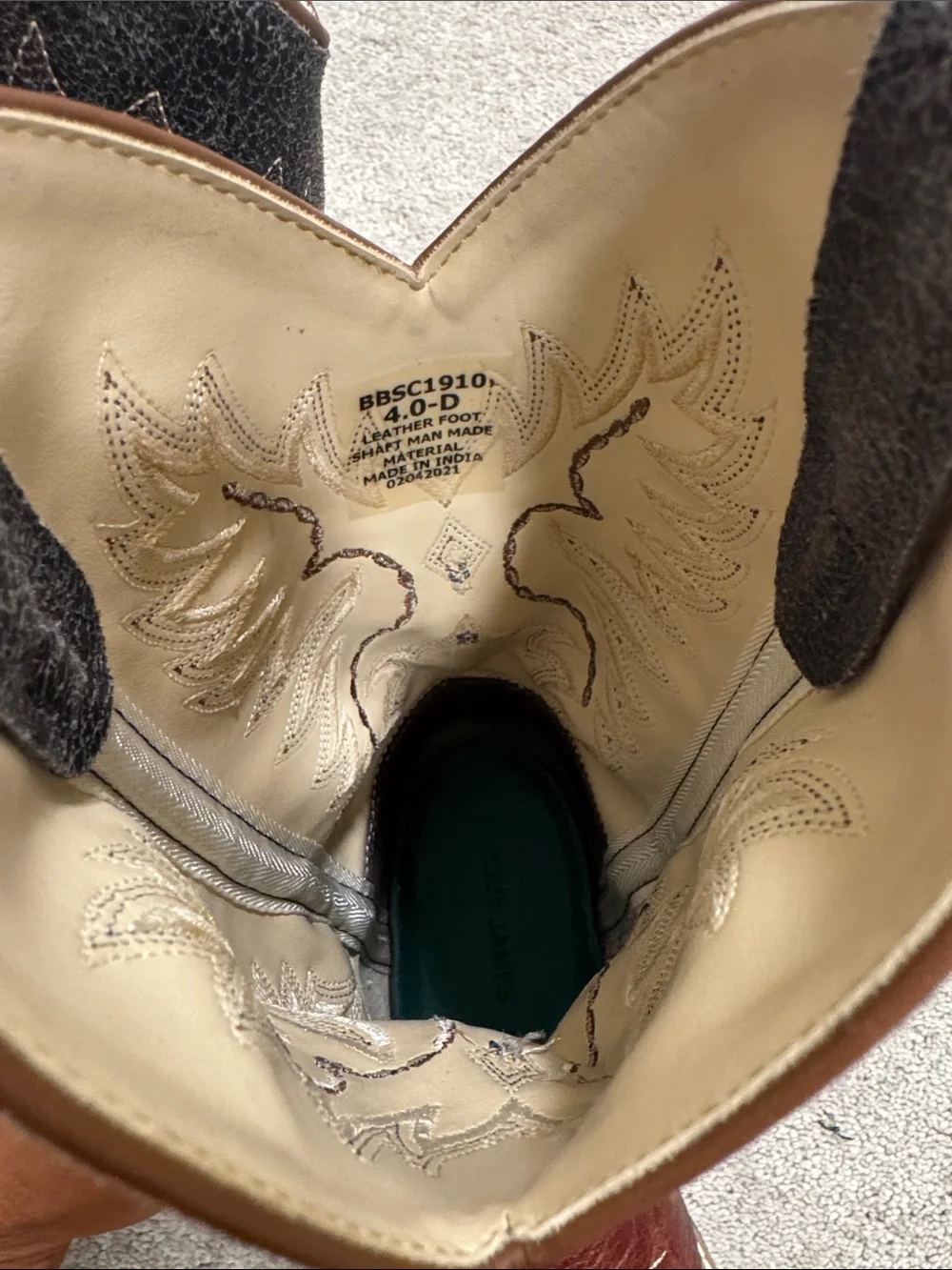 Kids Western Pull-On Boots